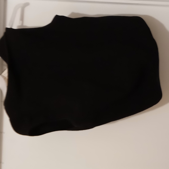 Women's black vest zipper front - Picture 2 of 3